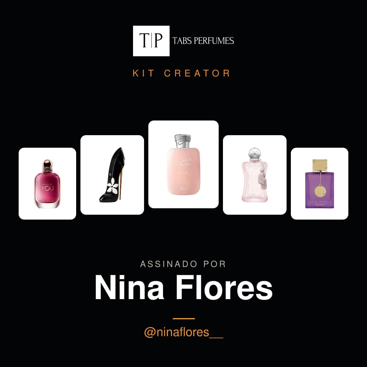 Kit Creator assinado por Nina Flores