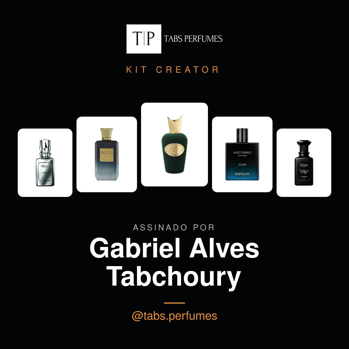 Kit Creator assinado por Gabriel Alves Tabchoury