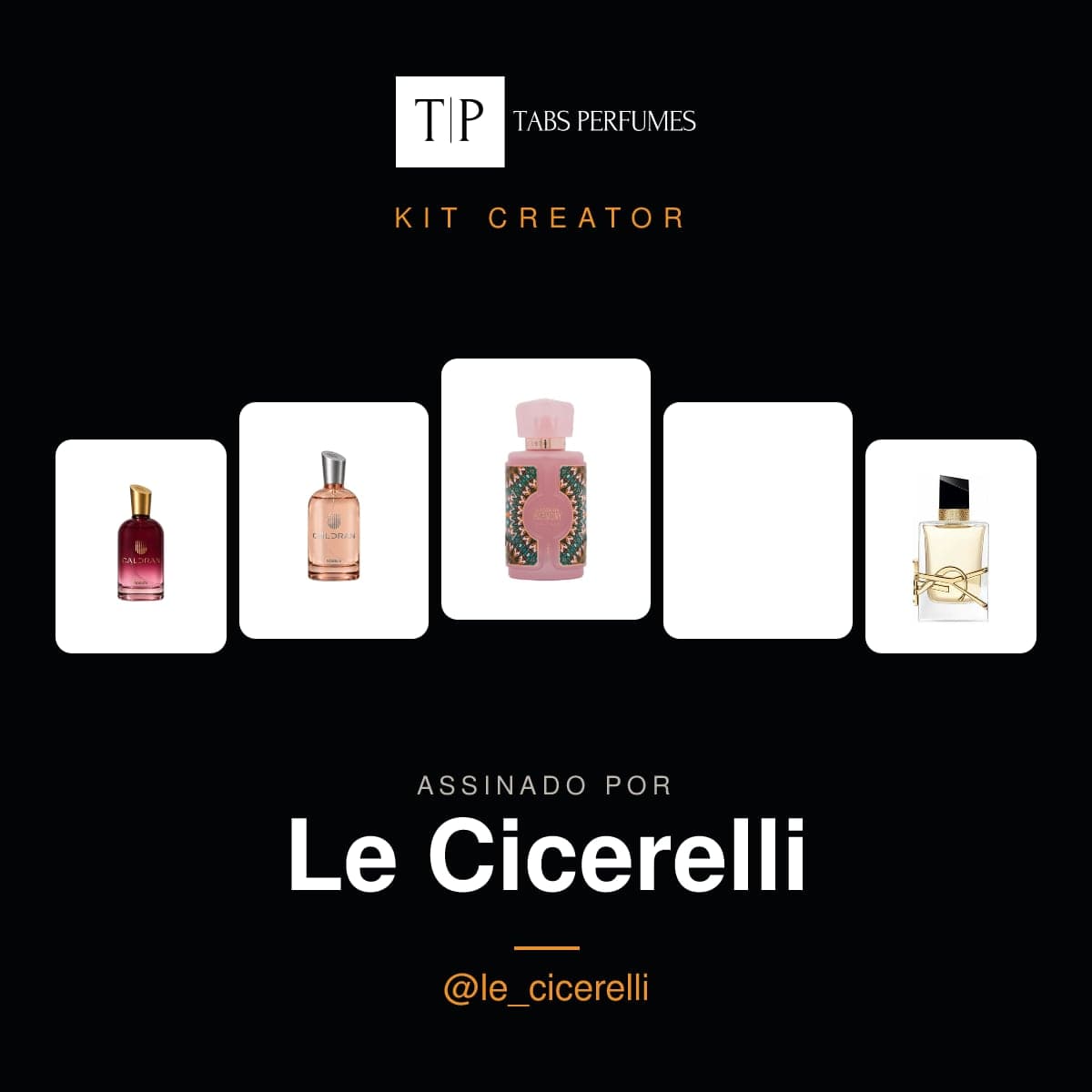 Kit Creator assinado por Le Cicerelli
