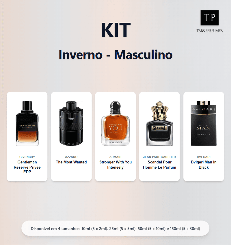 Kit - Inverno - Masculino