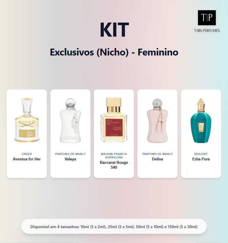 Kit - Exclusivos (Nicho) - Feminino