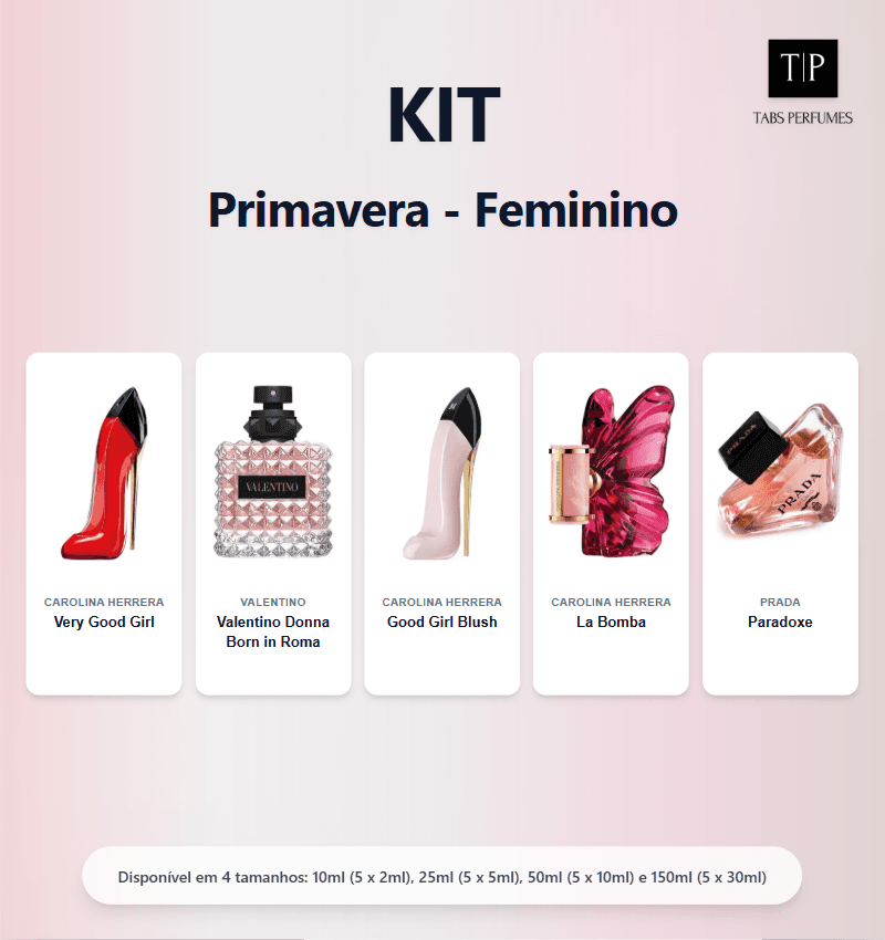 Kit - Primavera - Feminino
