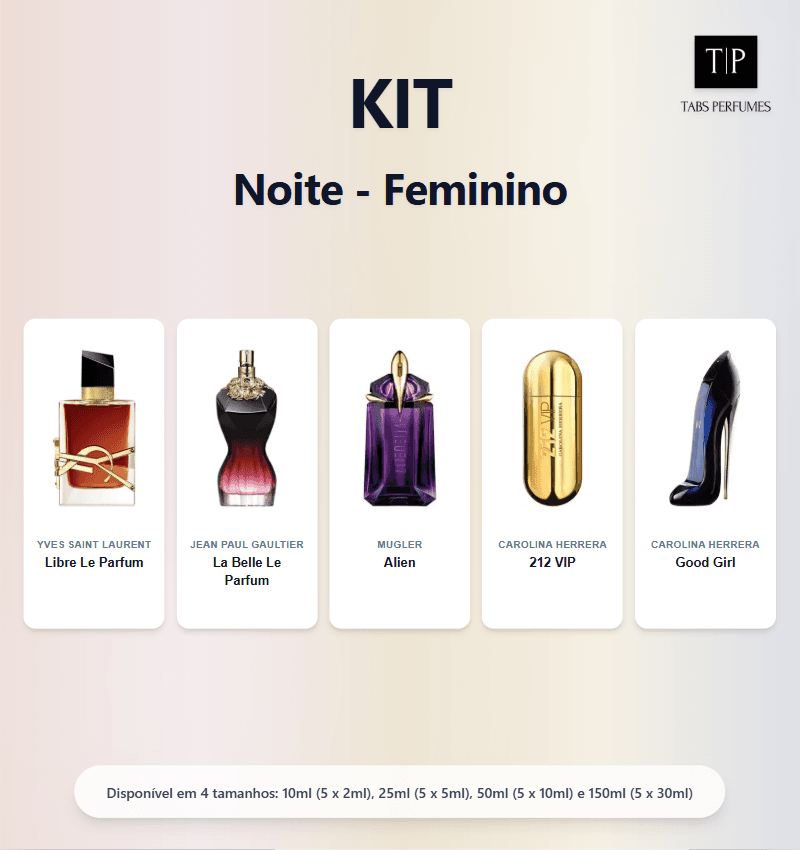 Kit - Noite - Feminino