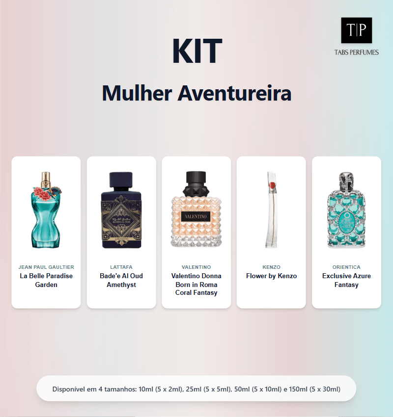 Kit - Mulher Aventureira