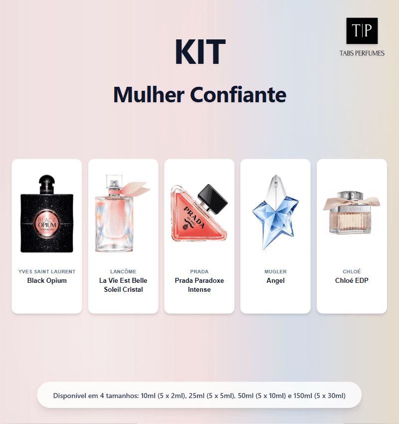 Kit - Mulher Confiante
