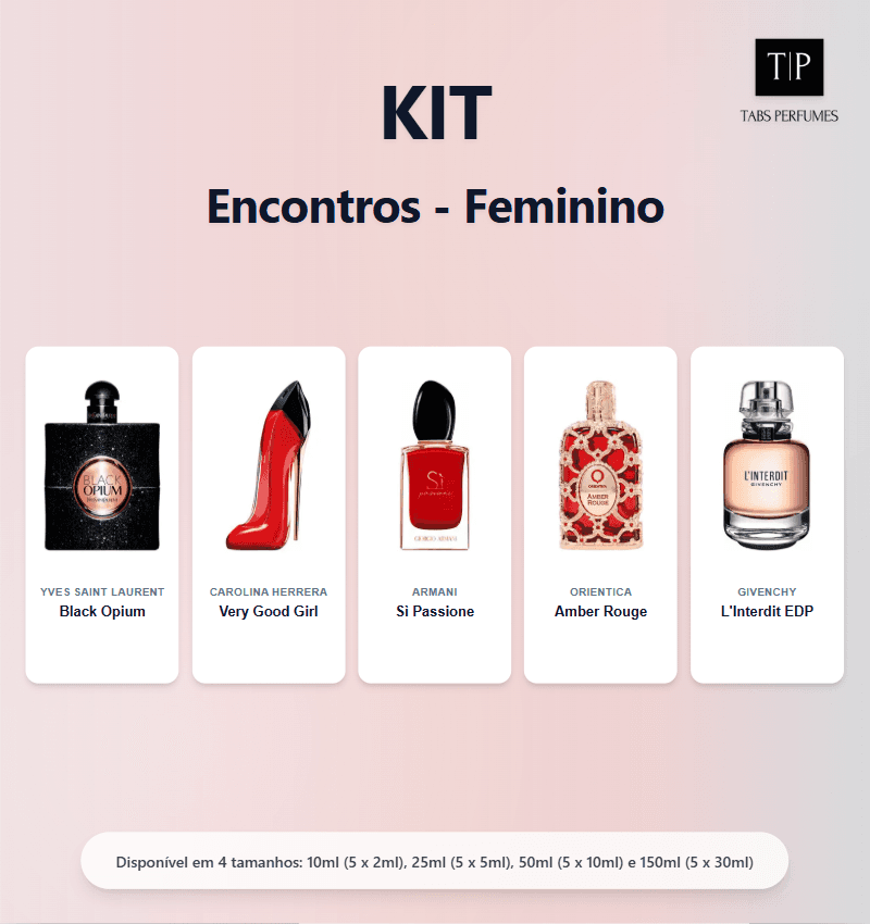 Kit - Encontros - Feminino