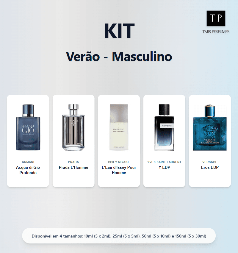 Kit - Verão - Masculino