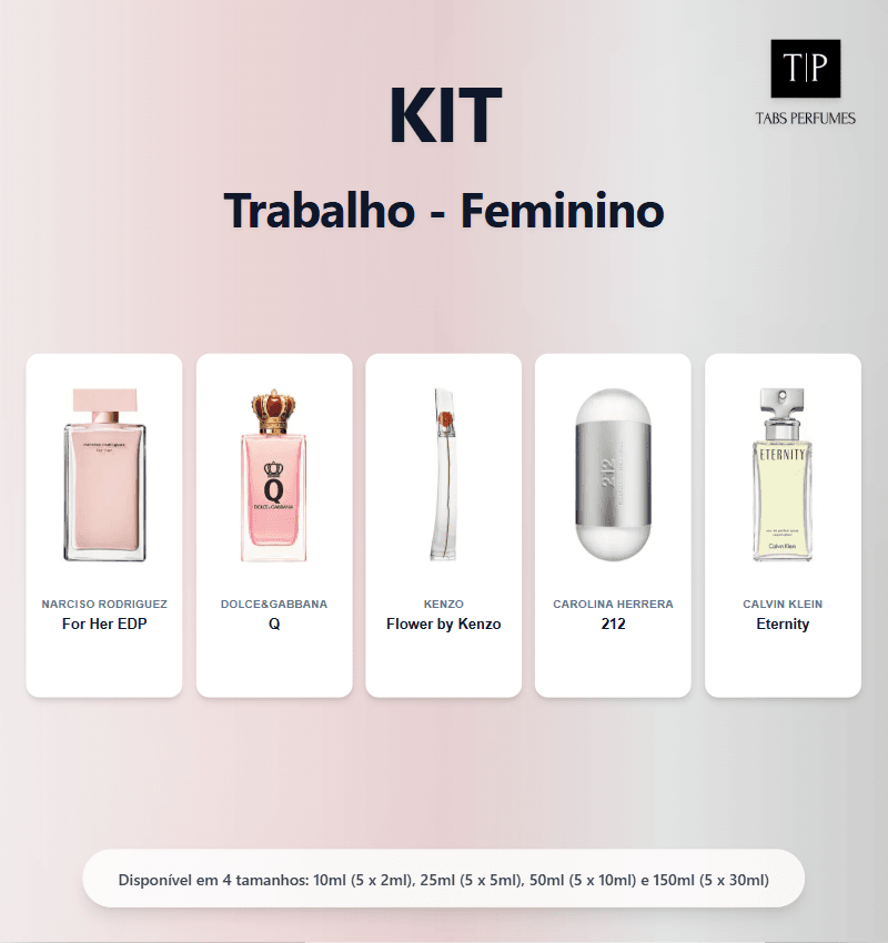 Kit - Trabalho - Feminino