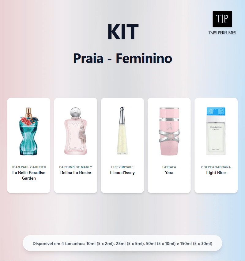 Kit - Praia - Feminino