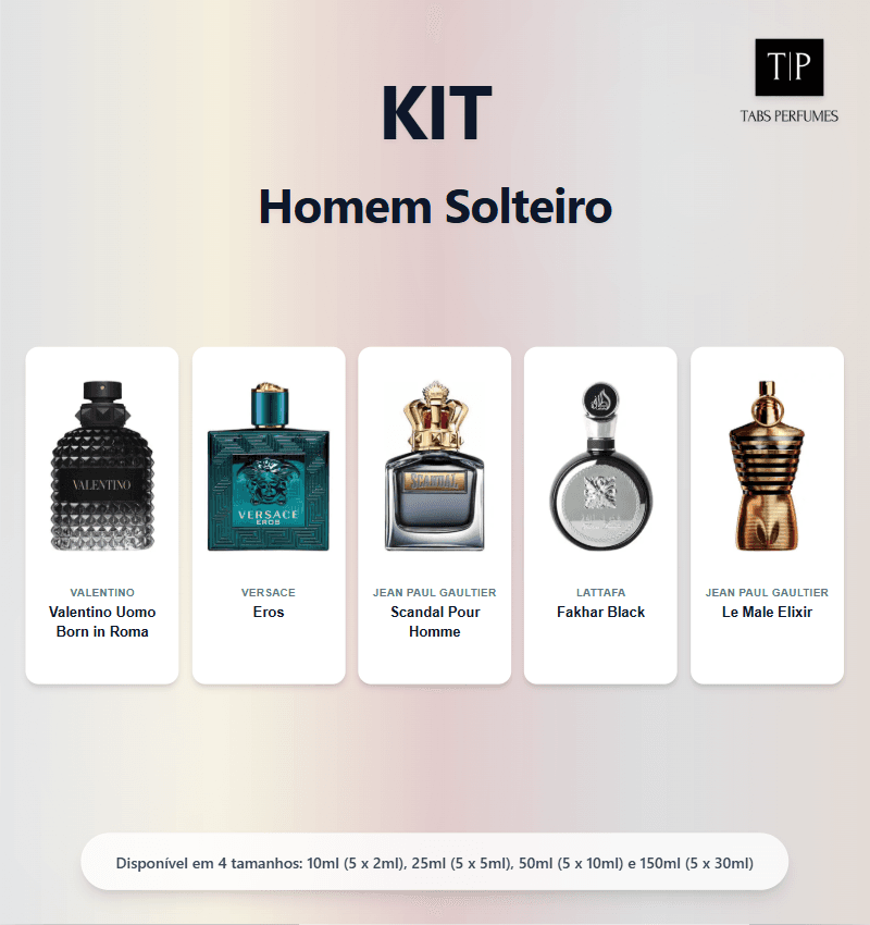 Kit - Homem Solteiro