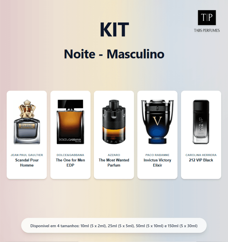 Kit - Noite - Masculino
