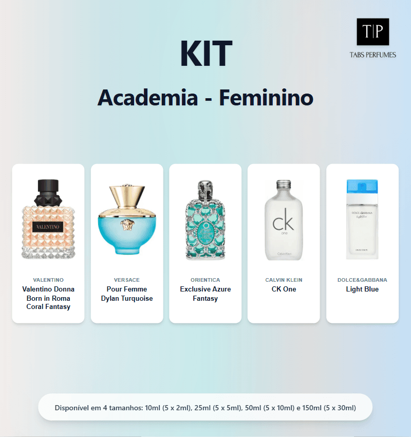 Kit - Academia - Feminino