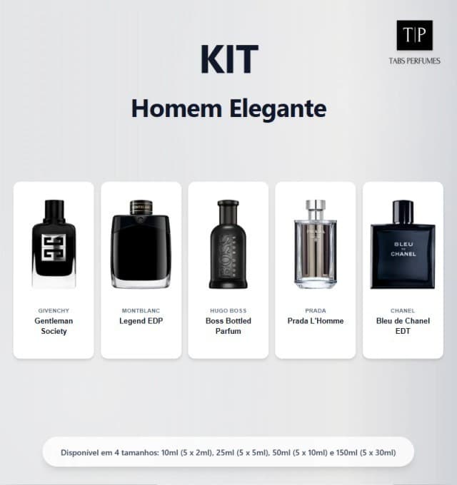 Kit - Homem Elegante