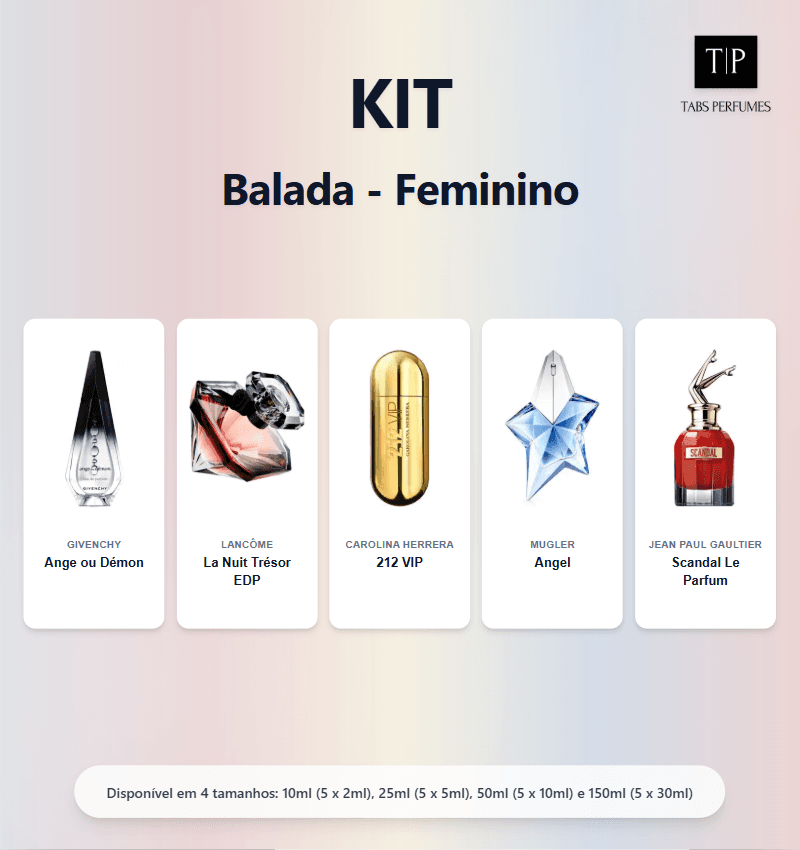 Kit - Balada - Feminino